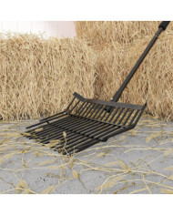 Tête de fourche avec 14 dents noir acier | Mobilier & Déco
