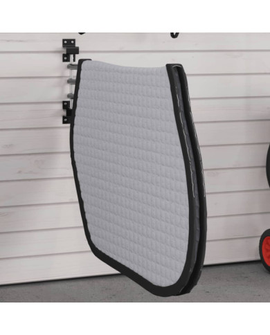 Support de tapis de selle 3 bras noir fer | Mobilier & Déco