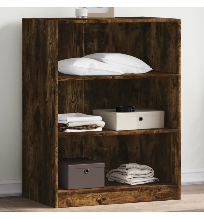 Garde-robe chêne fumé 77x48x102 cm bois d'ingénierie | Mobilier & Déco