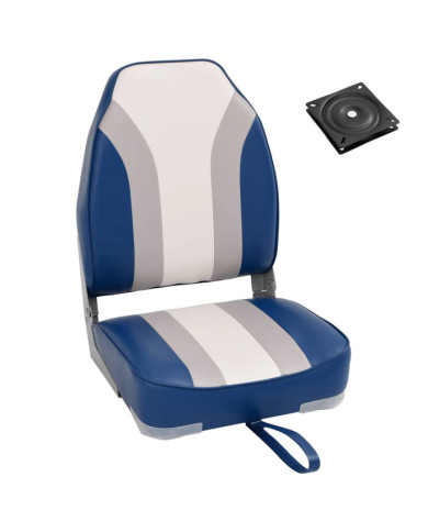 Ensemble de sièges de bateau pliables lot de 2 dossier haut | Mobilier & Déco
