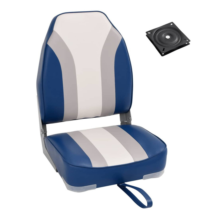 Ensemble de sièges de bateau pliables lot de 2 dossier haut | Mobilier & Déco