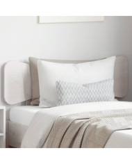 Tête de lit blanc 75 cm bois massif de pin | Mobilier & Déco