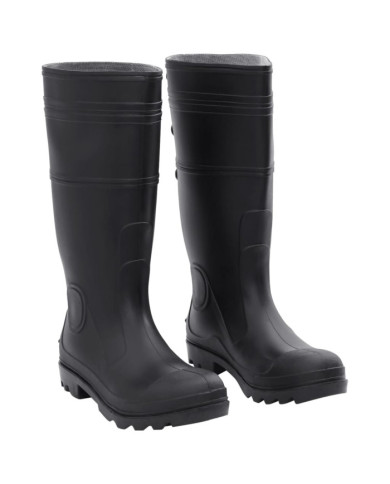 Bottes de pluie noir taille 42 PVC | Mobilier & Déco
