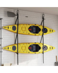 Sangles de rangement doubles kayak avec clips de pagaie 50 kg | Mobilier & Déco