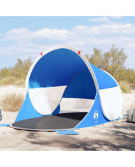 Tente de plage bleu azuré escamotable imperméable | Mobilier & Déco