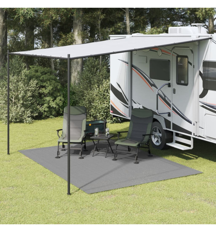 Tapis de tente anthracite 3,5x2,5 m | Mobilier & Déco