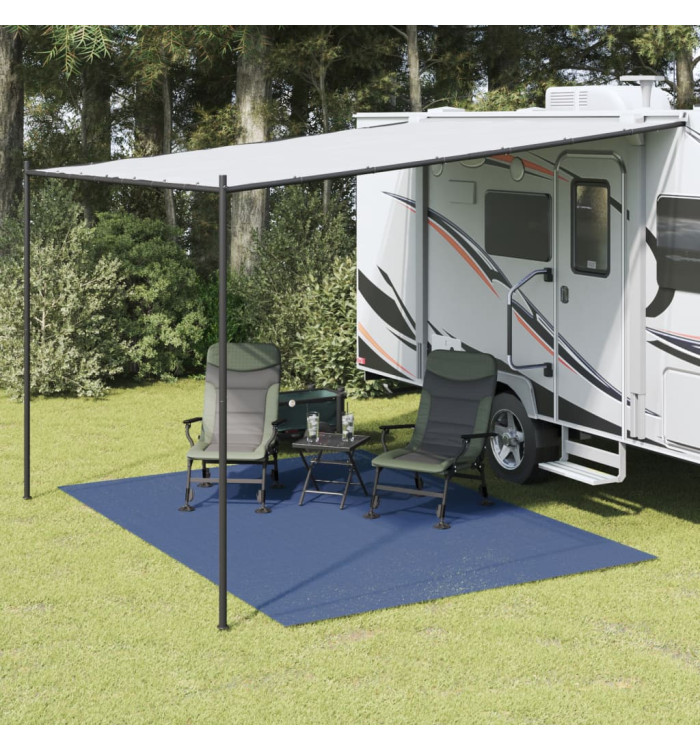 Tapis de tente bleu 3,5x2,5 m | Mobilier & Déco