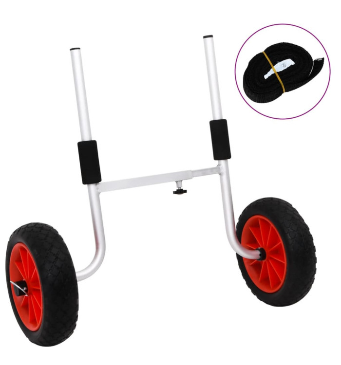 Chariot pour kayak 90 kg aluminium | Mobilier & Déco