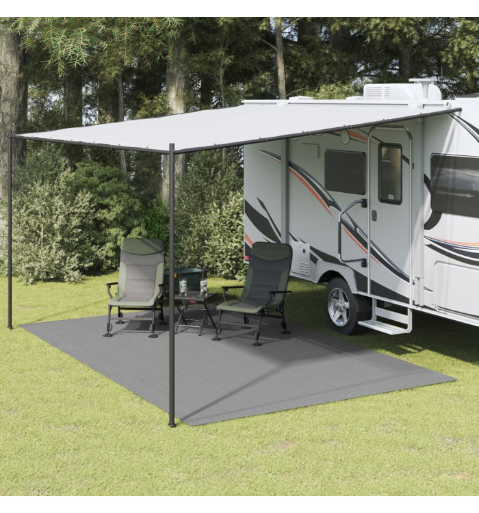 Tapis de tente anthracite 5x3 m | Mobilier & Déco
