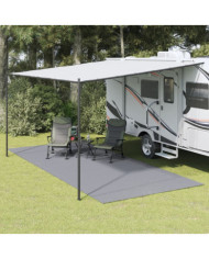 Tapis de tente gris clair 5x2,5 m | Mobilier & Déco