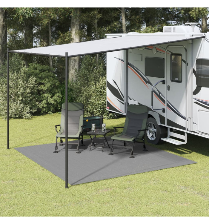 Tapis de tente anthracite 3x3 m | Mobilier & Déco