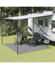 Tapis de tente anthracite 3x3 m | Mobilier & Déco
