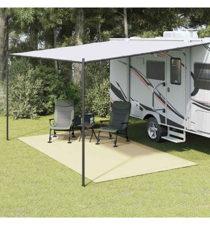 Tapis de tente crème 4x2,5 m | Mobilier & Déco