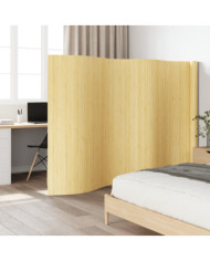 Cloison de séparation naturel clair 165x600 cm bambou | Mobilier & Déco