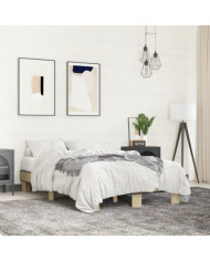 Cadre de lit sans matelas chêne sonoma 140x190 cm | Mobilier & Déco