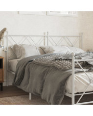 Tête de lit métal blanc 160 cm | Mobilier & Déco