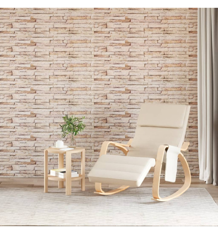 Panneaux muraux 3D 14 pcs marron 100x25 cm EPS | Mobilier & Déco