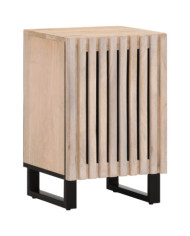 Armoire de salle de bain 38x34x58 cm bois massif de manguier | Mobilier & Déco