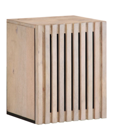 Armoire murale de salle de bain 38x34x48cm bois massif manguier | Mobilier & Déco