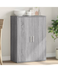 Buffet sonoma gris 60x31x84 cm bois d'ingénierie | Mobilier & Déco