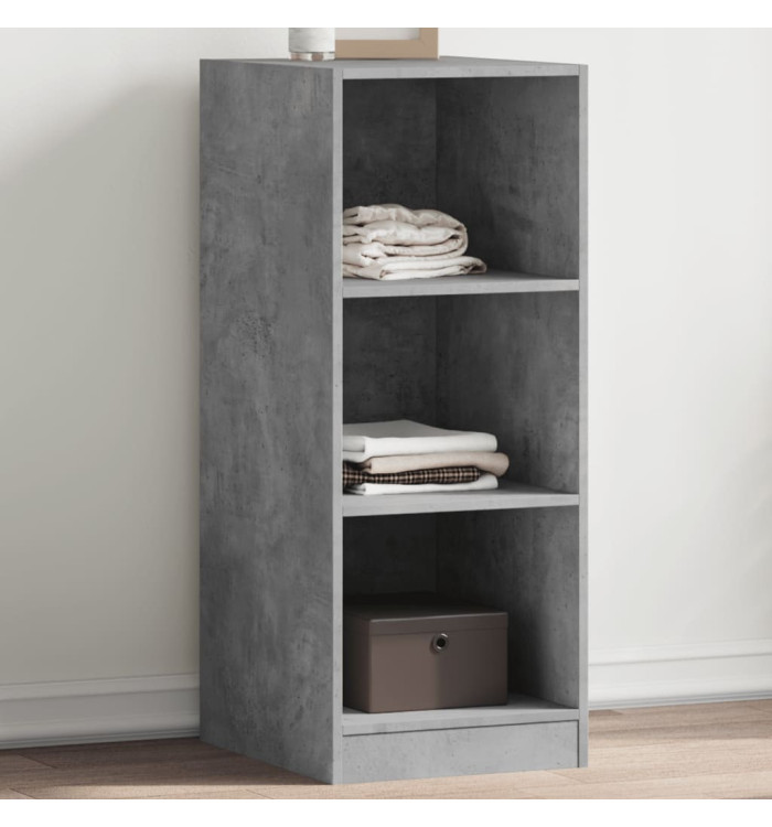 Garde-robe gris béton 48x41x102 cm bois d'ingénierie | Mobilier & Déco