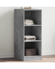 Garde-robe gris béton 48x41x102 cm bois d'ingénierie | Mobilier & Déco