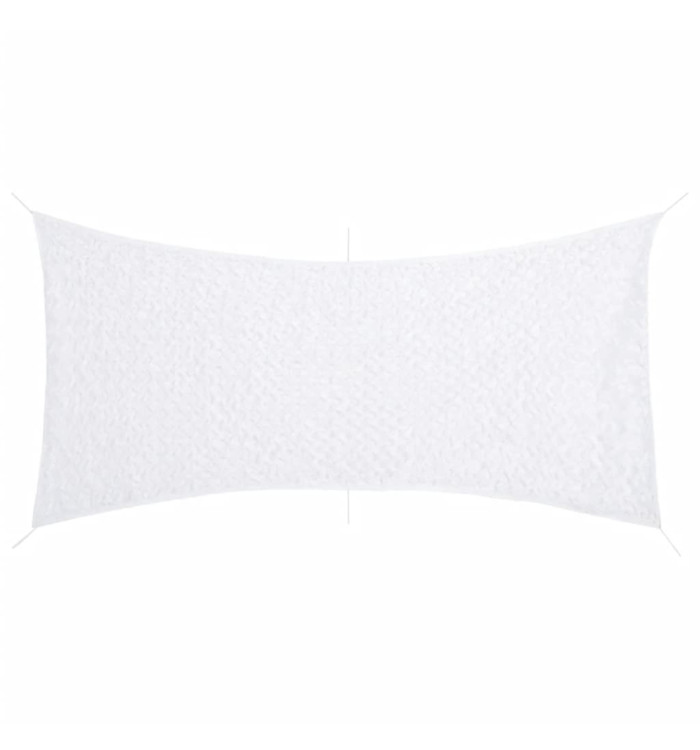 Filet de camouflage avec sac de rangement 506x279 cm blanc | Mobilier & Déco