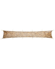Filet de camouflage avec sac de rangement 1038x137 cm sable | Mobilier & Déco