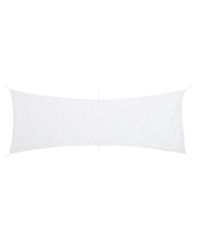 Filet de camouflage avec sac de rangement 519x142 cm blanc | Mobilier & Déco