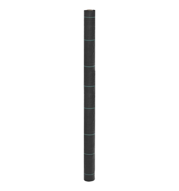 Membrane anti-mauvaises herbes noir 1,5x25 m PP | Mobilier & Déco