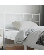 Tête de lit métal blanc 100 cm | Mobilier & Déco