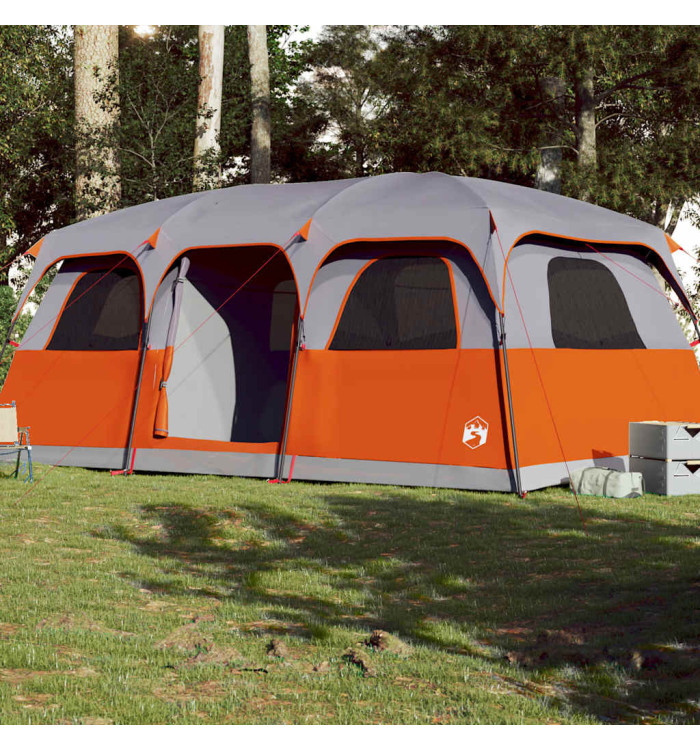 Tente de cabine familiale 9 personnes gris imperméable | Mobilier & Déco