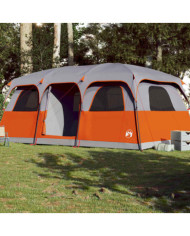 Tente de cabine familiale 9 personnes gris imperméable | Mobilier & Déco