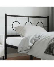 Tête de lit métal noir 107 cm | Mobilier & Déco
