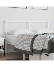 Tête de lit métal blanc 135 cm | Mobilier & Déco