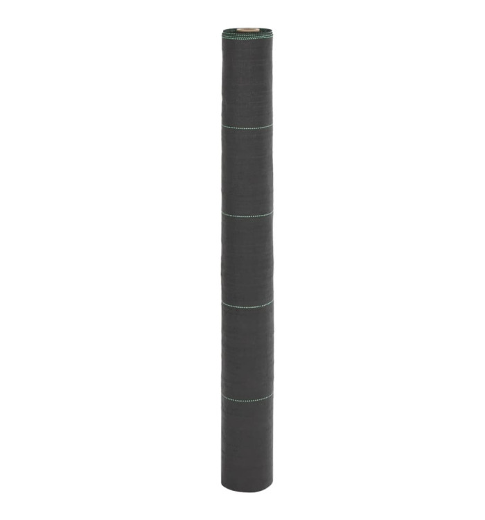 Membrane anti-mauvaises herbes noir 1x50 m PP | Mobilier & Déco