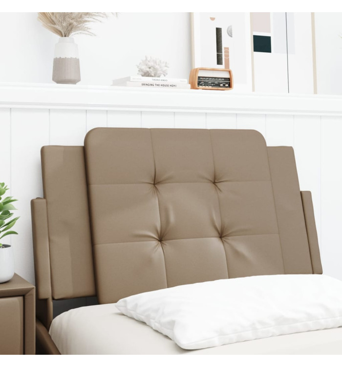 Coussin de tête de lit cappuccino 80 cm similicuir | Mobilier & Déco