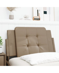 Coussin de tête de lit cappuccino 80 cm similicuir | Mobilier & Déco