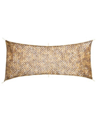 Filet de camouflage avec sac de rangement 409x206 cm sable | Mobilier & Déco