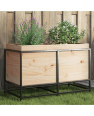 Jardinière 80x40x50 cm bois de pin massif | Mobilier & Déco