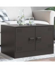Table basse noir 67x50x44 cm acier | Mobilier & Déco