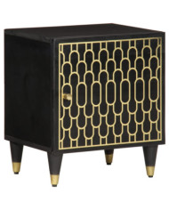 Table de chevet 40x33x46 cm Bois de manguier solide | Mobilier & Déco