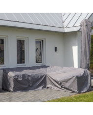 Madison Housse de meubles d'extérieur 320 x 255 x 70 cm Droit Gris | Mobilier & Déco