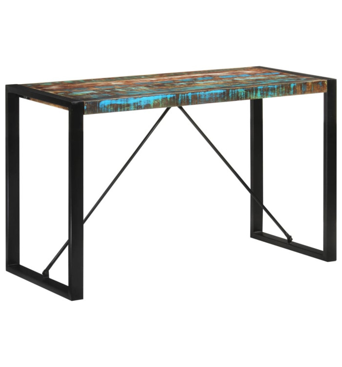 Table à manger 120x55x76 cm bois massif de récupération | Mobilier & Déco