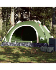 Tente de camping 2 personnes vert libération rapide | Mobilier & Déco