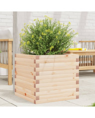 Jardinière 50x50x45,5 cm bois de pin massif | Mobilier & Déco