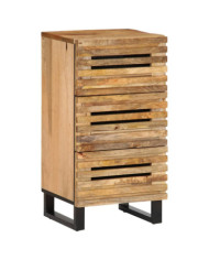 Buffet 40x34x75 cm bois de manguier massif brut | Mobilier & Déco