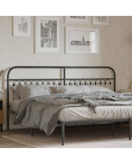 Tête de lit métal noir 193 cm | Mobilier & Déco