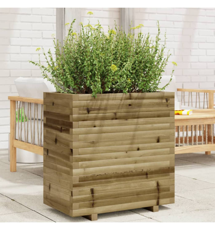 Jardinière 70x40x72 cm bois de pin imprégné | Mobilier & Déco