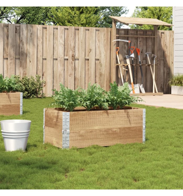 Jardinière 100x50 cm bois de pin massif | Mobilier & Déco